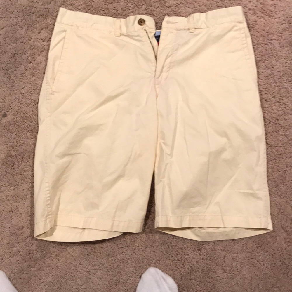 Tommy Hilfinger yellow shorts